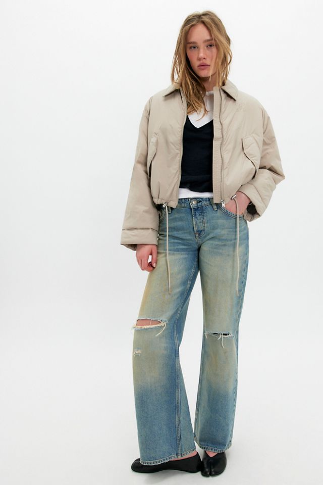 Closed Sportive Blouson Tie Jacket #3