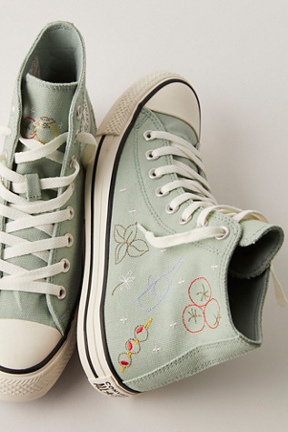 Chuck Taylor All Star Embroidered Market Essentials High-Top Sneakers