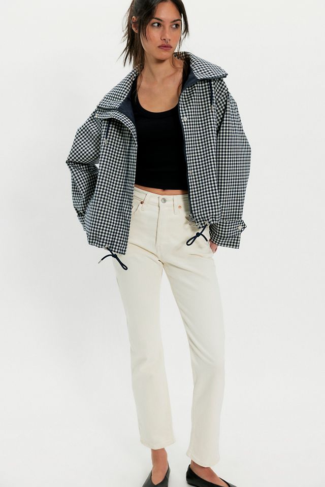 Barbour Bronwyn Gingham Showerproof Jacket #3