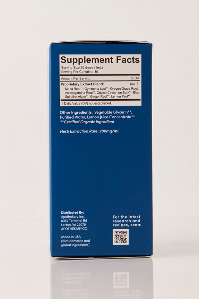 Apothékary Blue Burn™ Metabolic & Weight Support Tincture #3