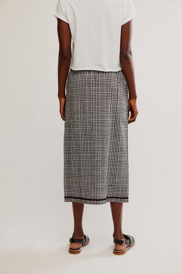 Penelope Gingham Midi Skirt #1