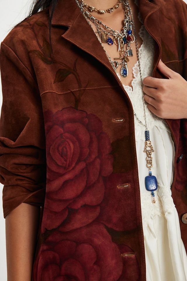 Nigel Preston Suede Roses Jacket #3
