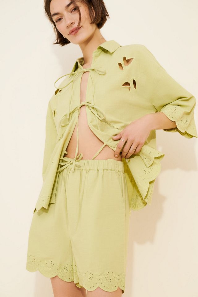Native Youth Fallon Cutwork Shorts #2