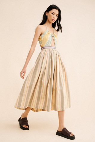 Laude the Label Keyhole Halter Dress | Free People