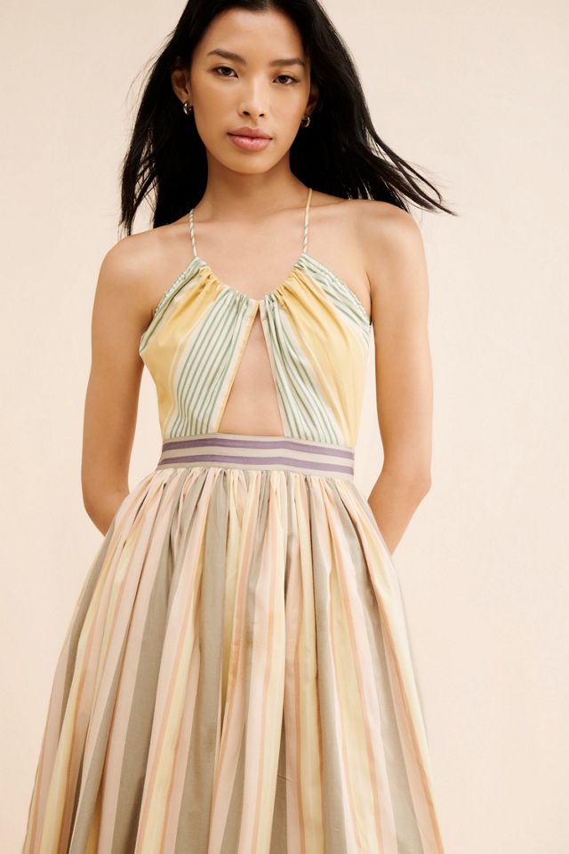 Laude the Label Keyhole Halter Dress #3