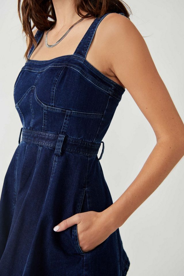 Margot Denim Mini Dress #2