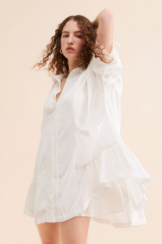 shirt dress free people Free People Free-est All Day Long Midi T-Shirt Dress