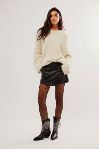 Wynne Vegan Mini Skirt product page