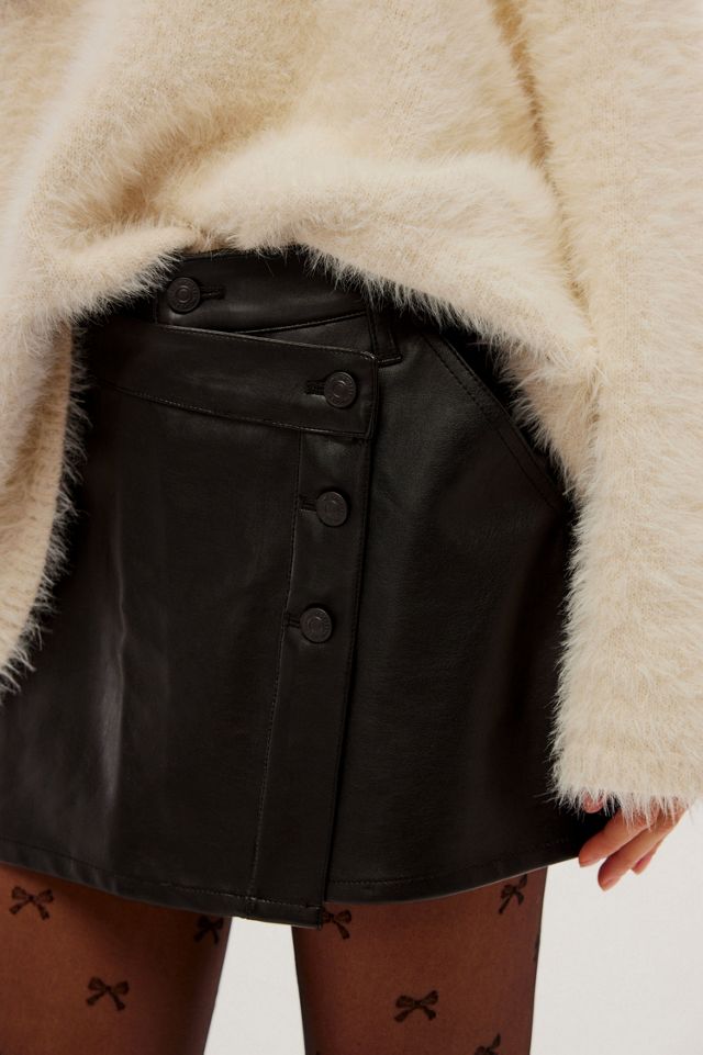 Wynne Vegan Mini Skirt #2