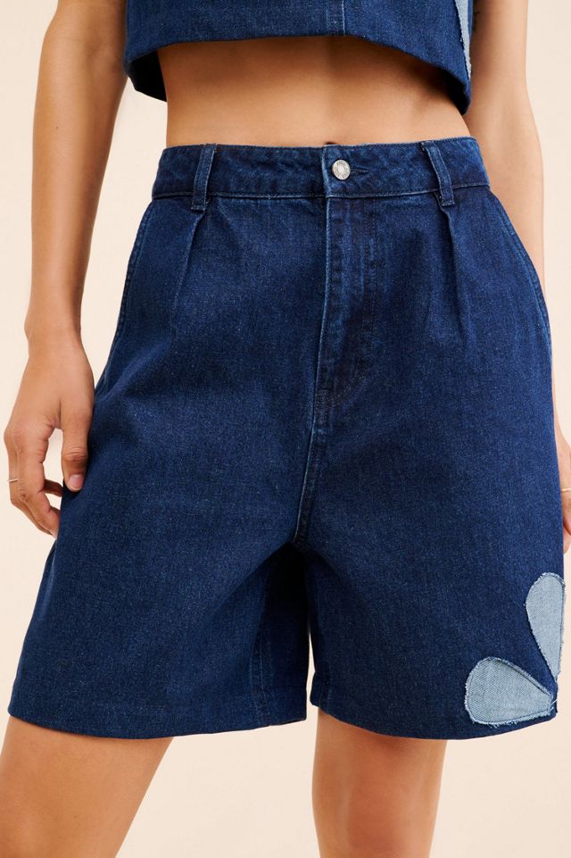Re_Nuuly x Zero Waste Daniel Denim Applique Short #4