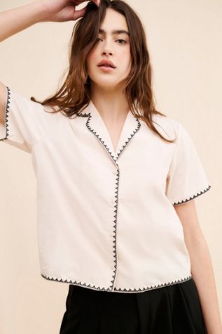 Resumé Beatricers Embroidered Blouse