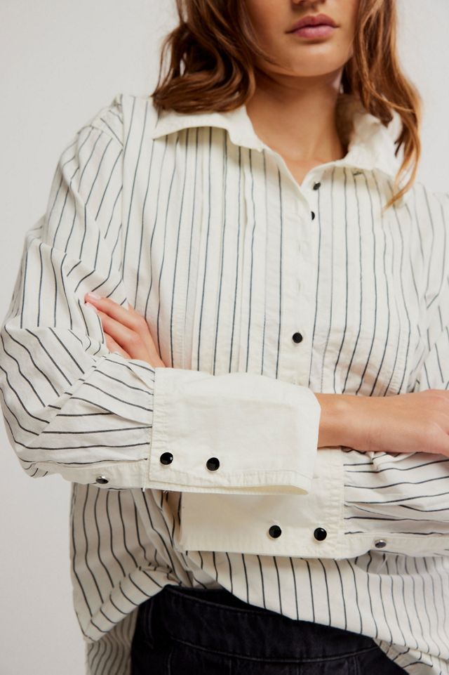 After Hours Stripe Top #2