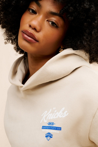 The Wild Collective Knicks Graphic Hoodie
