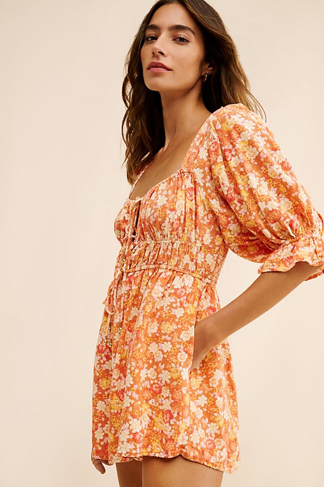 free people romper dress Free-Est Feelin' Fancy skin softness that will make this one Fiorella Romper | Free People