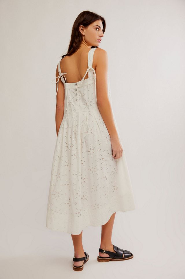 Primavera Eyelet Midi Dress #1