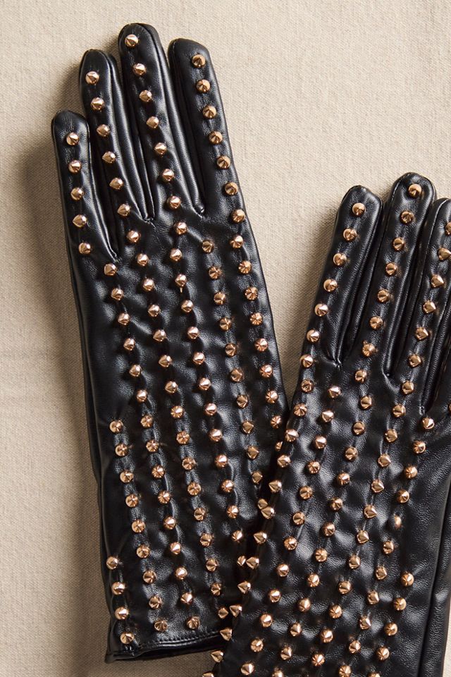 All Over Studded Gloves #1