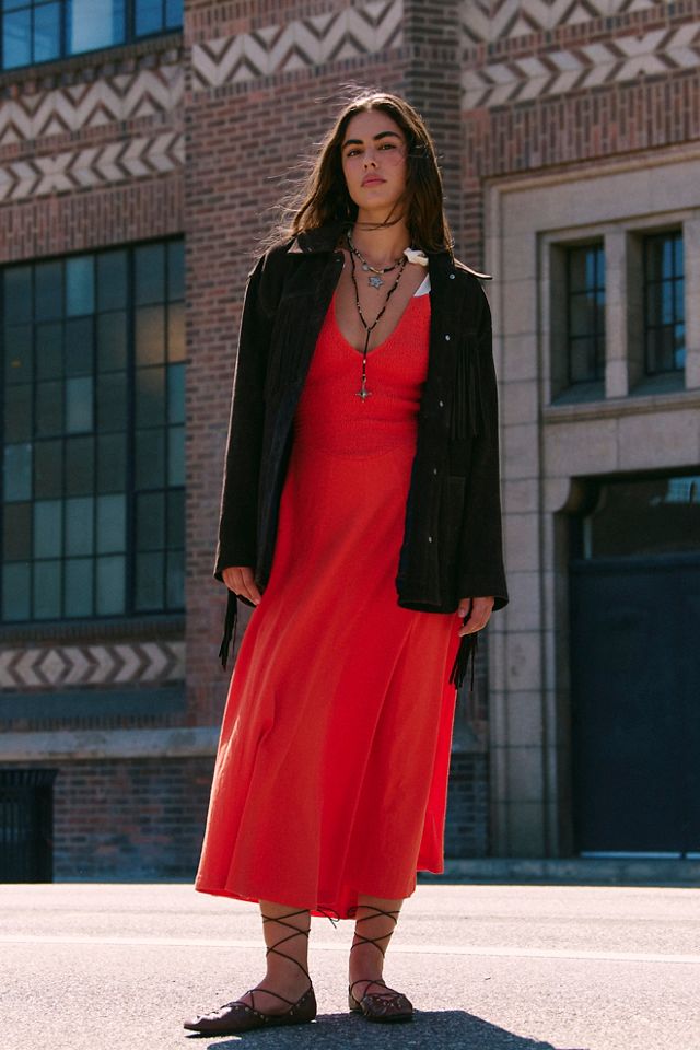 Cecelia Solid Midi Dress #3