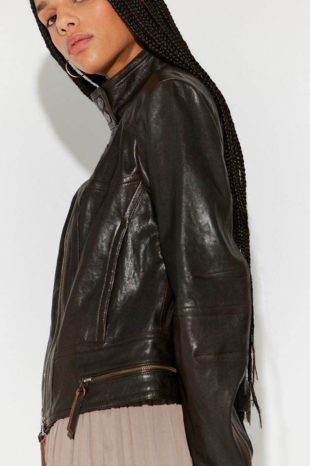 We The Free Circe Leather Jacket #3