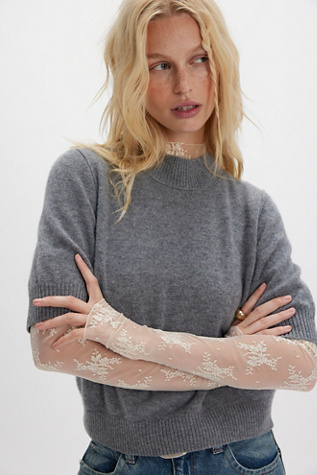 Solid Twilight Cashmere Turtleneck Sweater