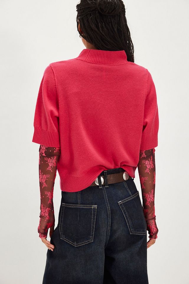 Pull à col roulé en cachemire uni Twilight #1