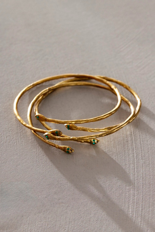 Alkemie Serpent Bangles Set