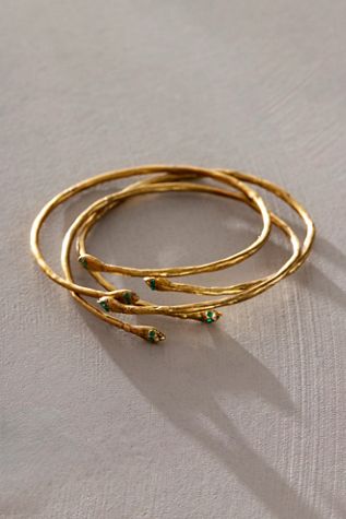 Alkemie Serpent Bangles Set