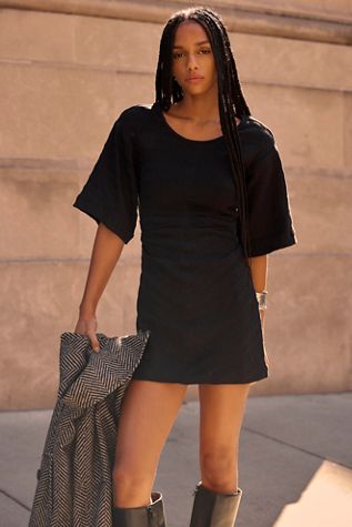 Orla Cable Knit Mini Dress | Free People