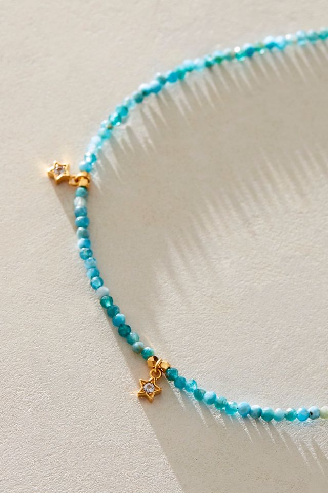 Satya Jewelry Marchez avec assurance Anklet Pierre de Lune Bleue #1