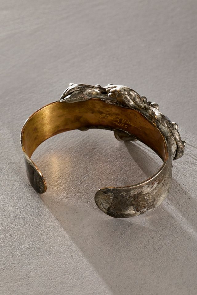 Bracelet manchette à trois pierres Mikal Winn #3