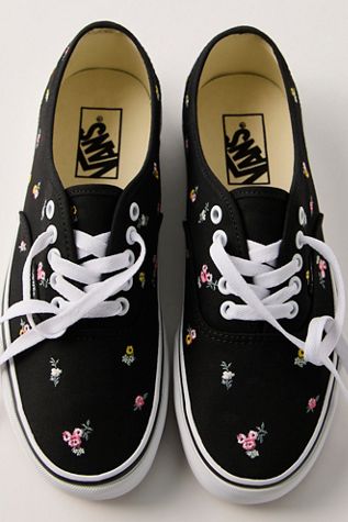 Vans Authentic Embroidered Sneakers