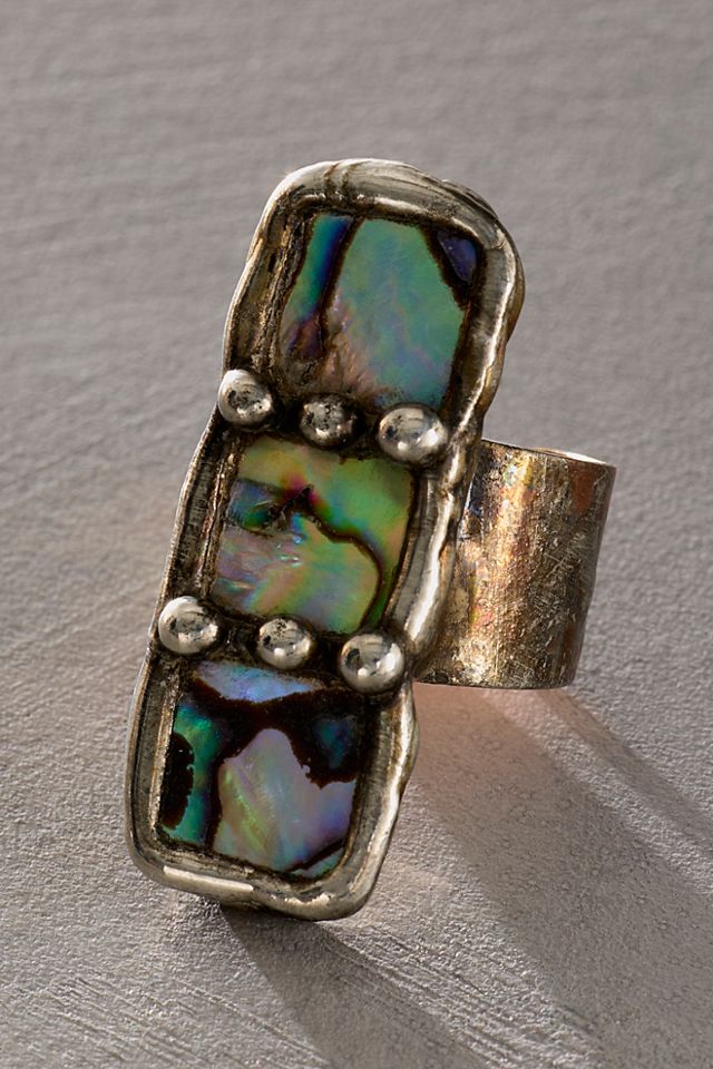 Mikal Winn Triple Stone Ring #1