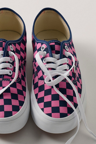 Vans Authentic Checkerboard Sneakers