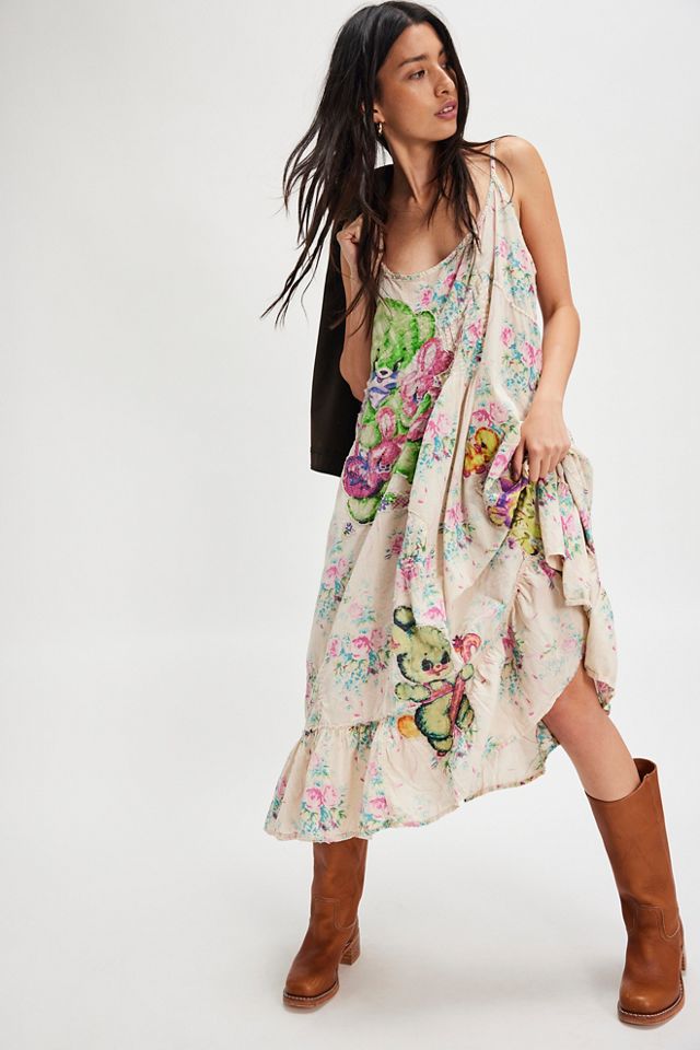 Magnolia Pearl Applique Vianney Slip Dress #3