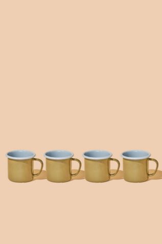 The Get Out Enamelware Mug Set