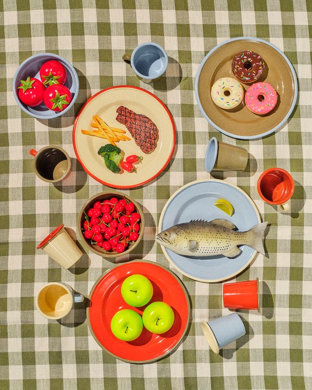 The Get Out Enamelware Mug Set