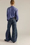 We The Free Eden Jacquard High Slouchy Flare Jeans