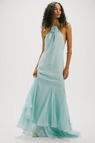 Retrofete Lirael Chiffon Maxi Dress