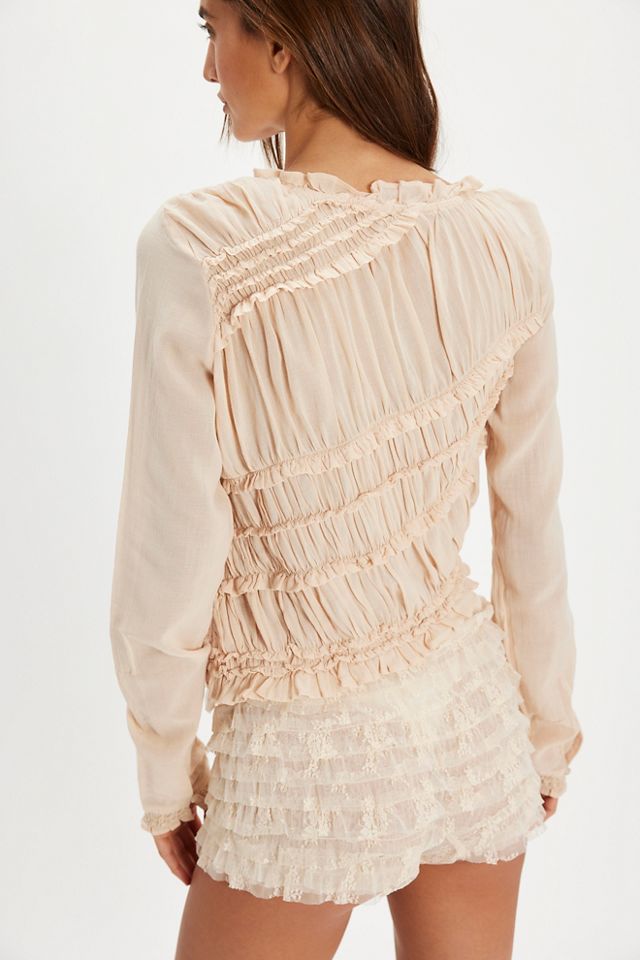 Pink Sands Long Sleeve Top #1