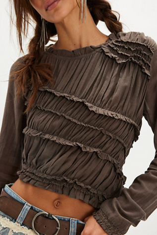 Pink Sands Long Sleeve Top