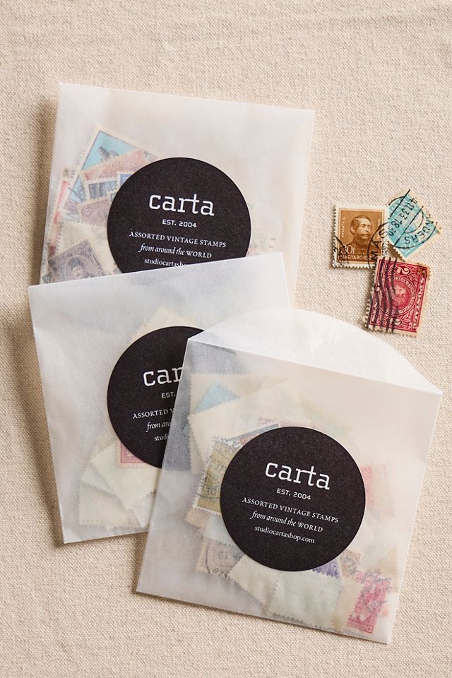 Vintage Stamp Stickers #1