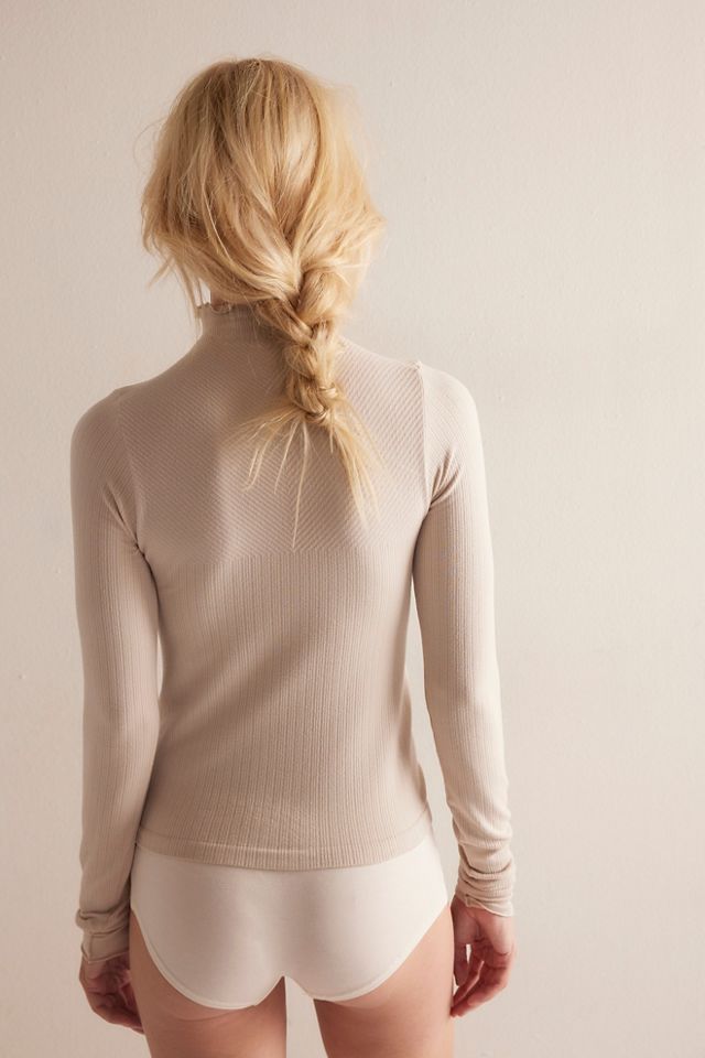 So Soft Seamless Mock Neck #1