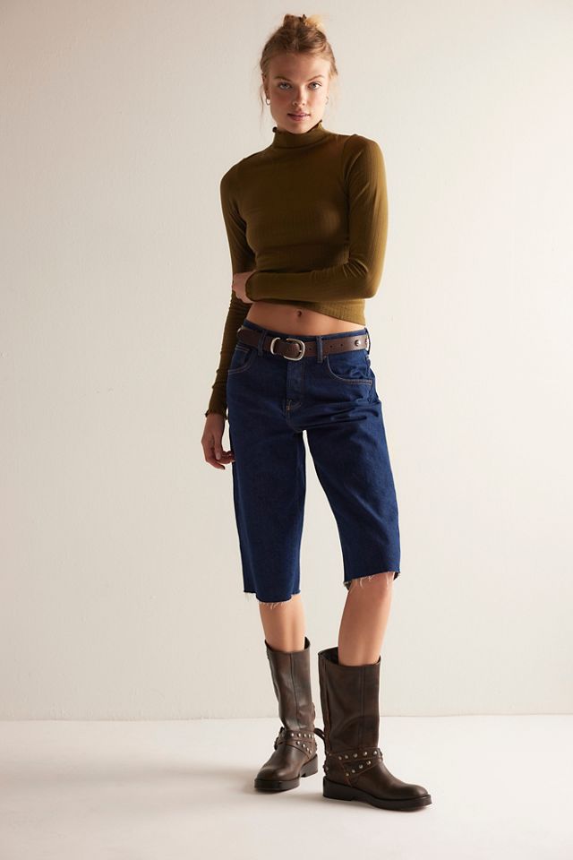 So Soft Seamless Modal Mock Neck #2