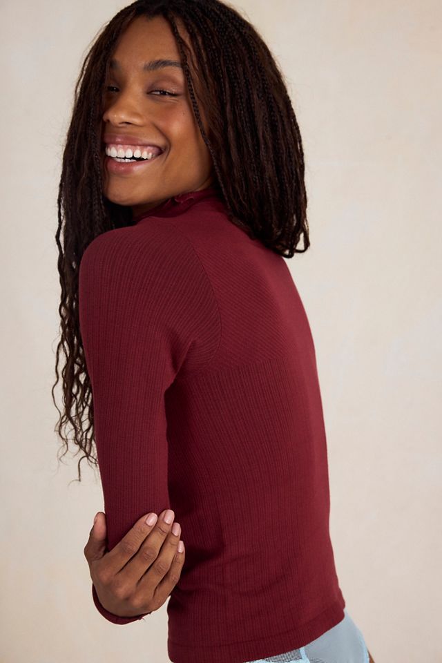 So Soft Seamless Mock Neck #1
