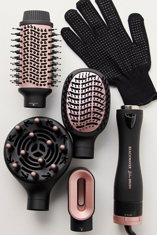 Фен-щётка The Beachwaver Co. Blow Brush, цвет: Полуночный розовый — фото 2