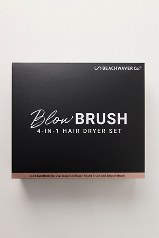 Фен-щётка The Beachwaver Co. Blow Brush, цвет: Полуночный розовый — фото 4