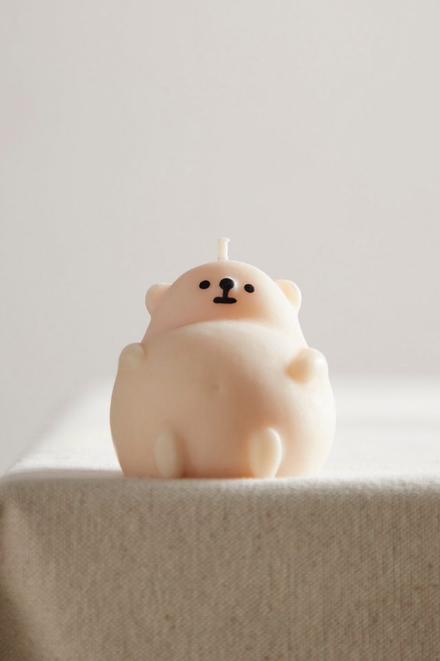 Polar Bear Candle #1