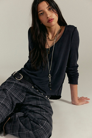 Heather Long Sleeve Top