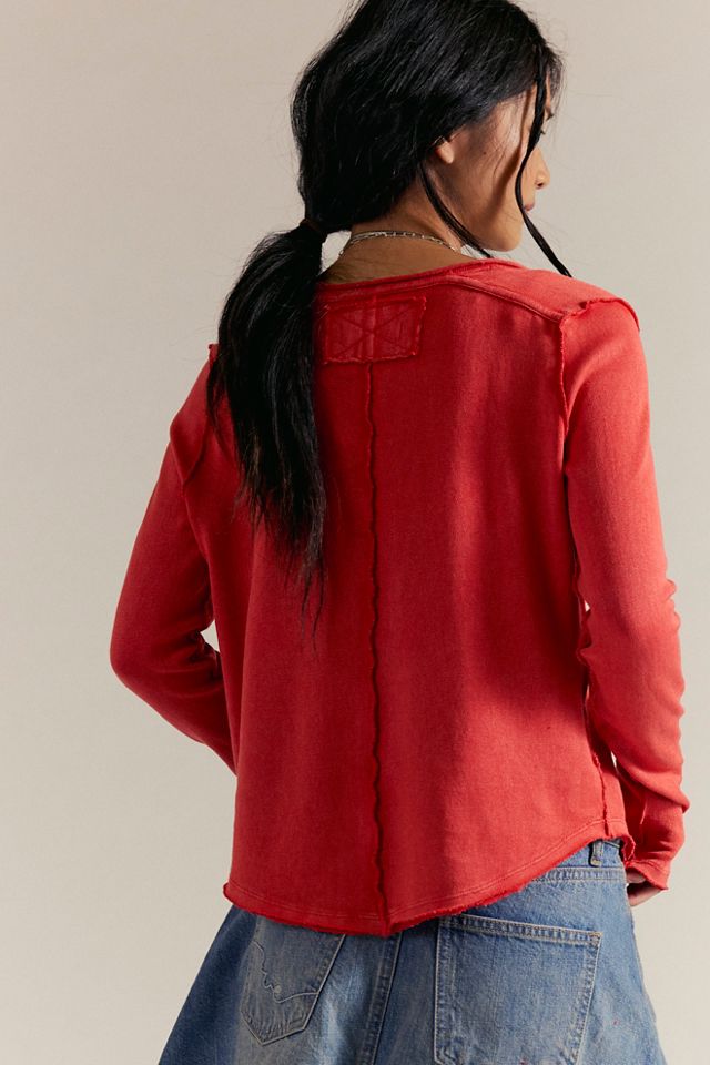 Heather Long Sleeve Top #1
