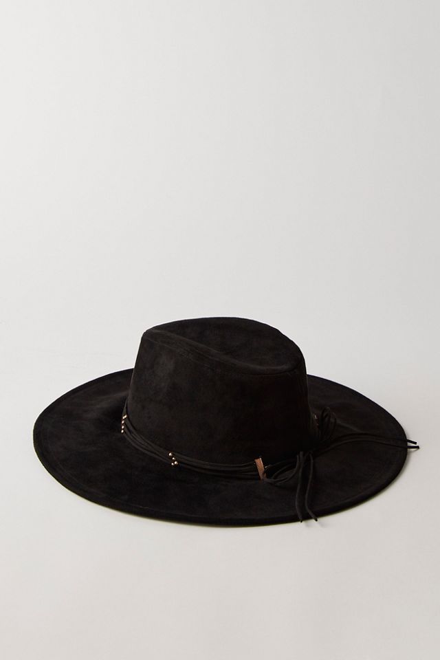 Lotta Embroidered Suede Fedora #2