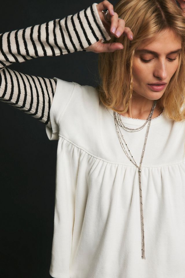 We The Free Twiggy Babydoll Top